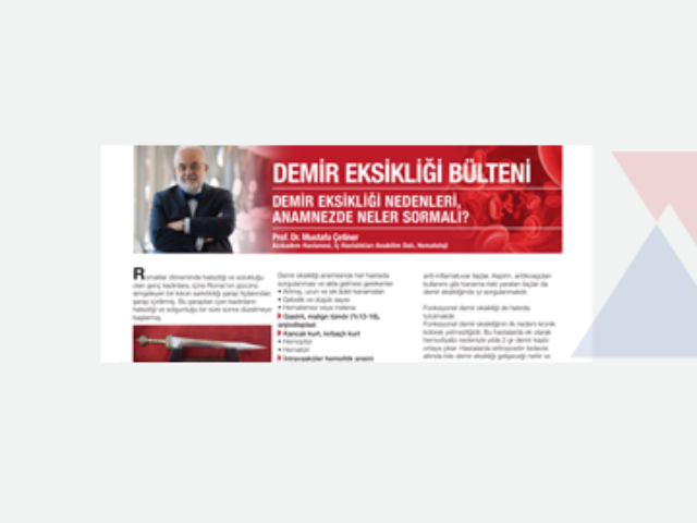  Demir Eksikliği Nedenleri, Anamnezde Neler Sormalı?