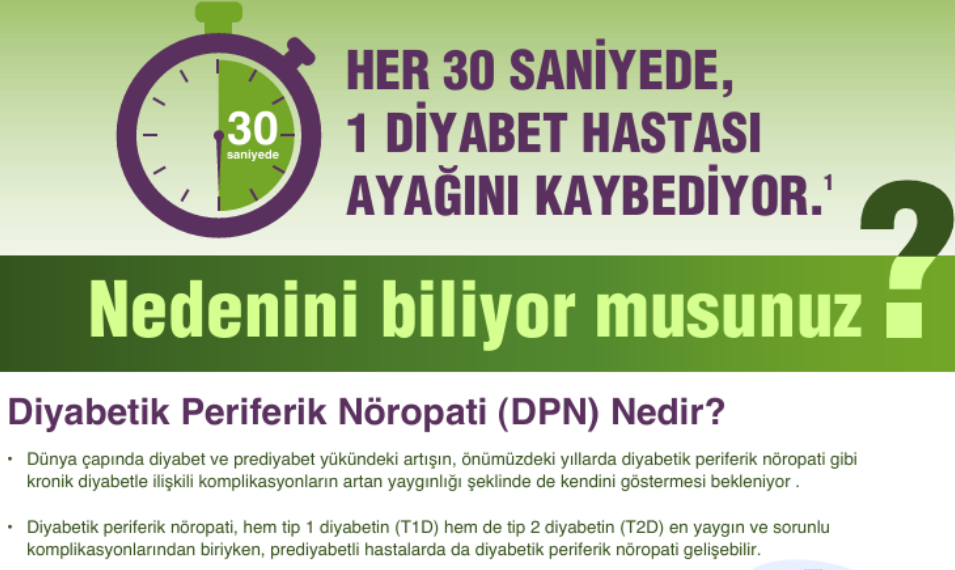 Diyabetik Periferik Nöropati Nedir? DPN kaç hastayı etkiler?